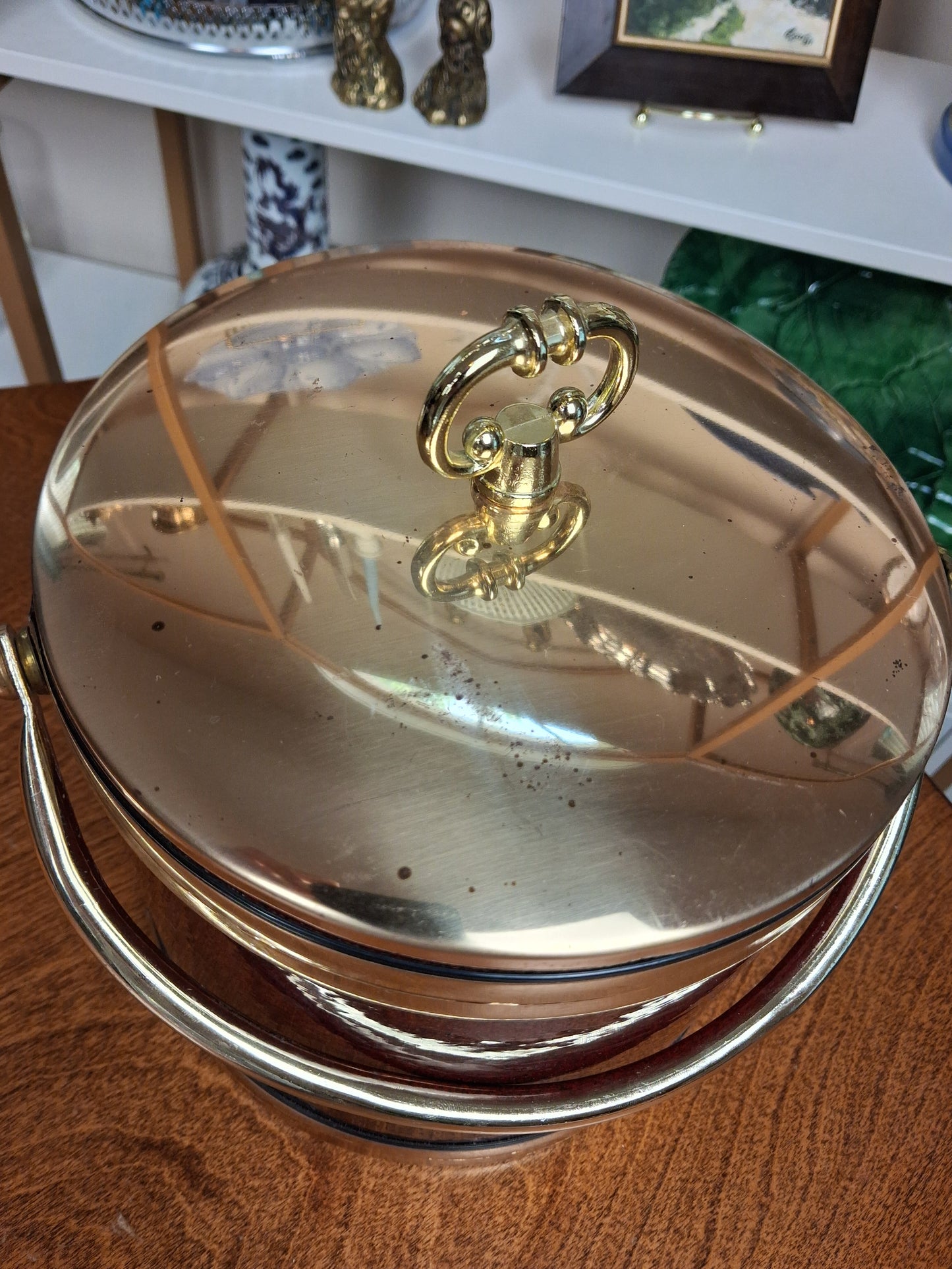 RESERVED - Vintage Kraftware Ice Bucket
