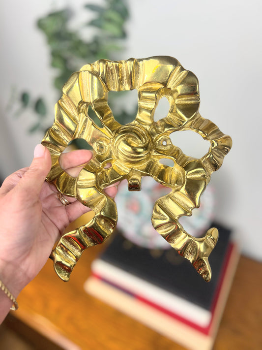 RESERVED - Brass Bow Hook